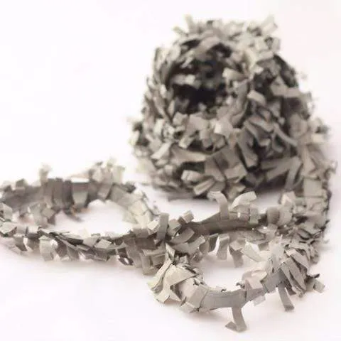 Fringe Garland Festooning - Grey